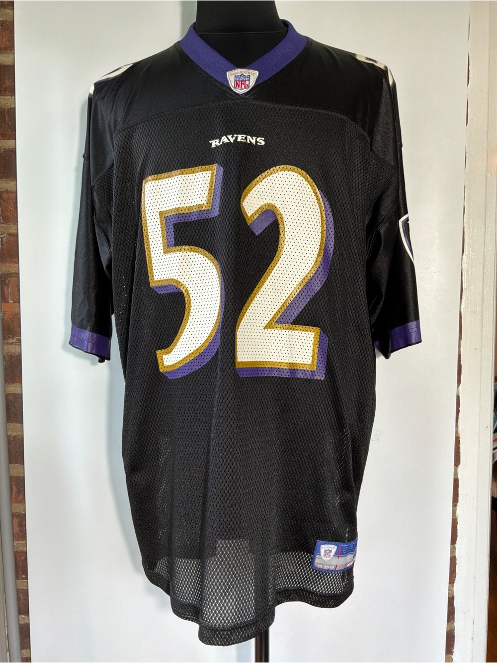 Vintage Reebok Ray Lewis Baltimore Ravens Jersey Size XXL